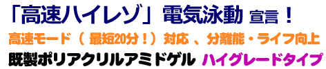 ミニサイズ既製ゲル  | ポリアクリルアミドゲル ミニ(9x8cm)サイズ | 電気泳動既製ゲル | アトー製品情報 | ATTO